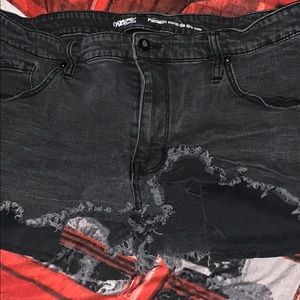 Black shorts